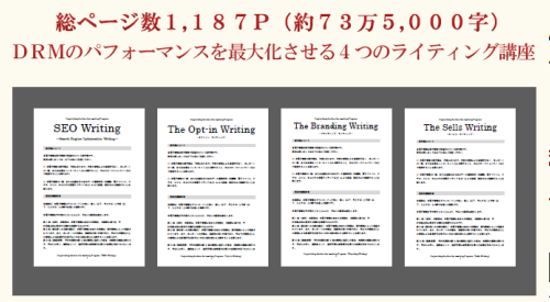 Copywriting Archive the teaching Program教材マニュアル